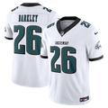 Philadelphia Eagles Saquon Barkley Nike White Vapor F.U.S.E. Stitched Limited Jersey product image 1, provided for visual