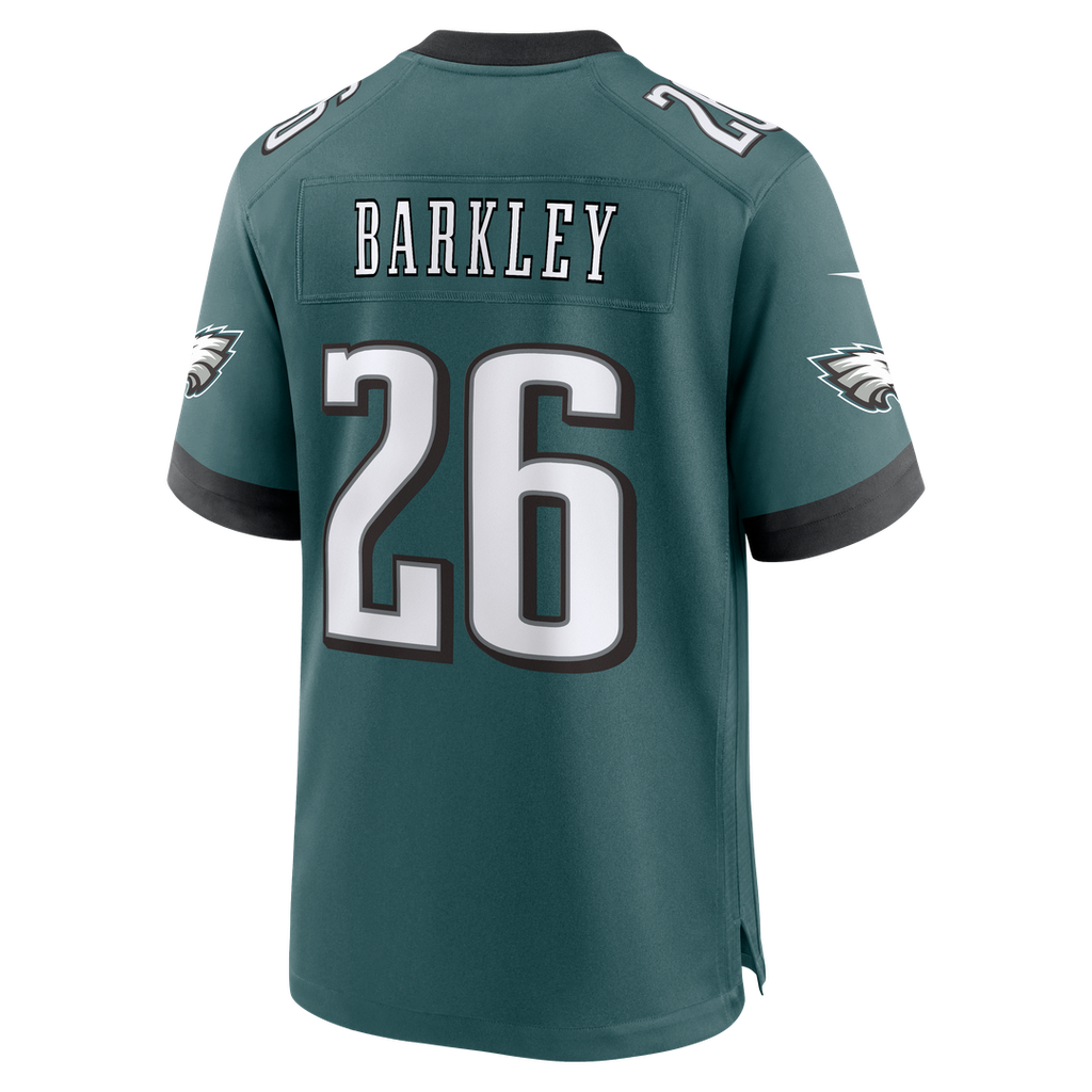 Philadelphia Eagles Saquon Barkley Nike White Game Jersey product image 33, provided for visual reference and product detail