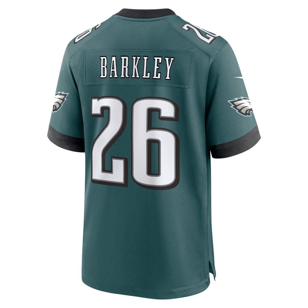 Philadelphia Eagles Saquon Barkley Nike Black Alternate Game Jersey product image 32, provided for visual reference and