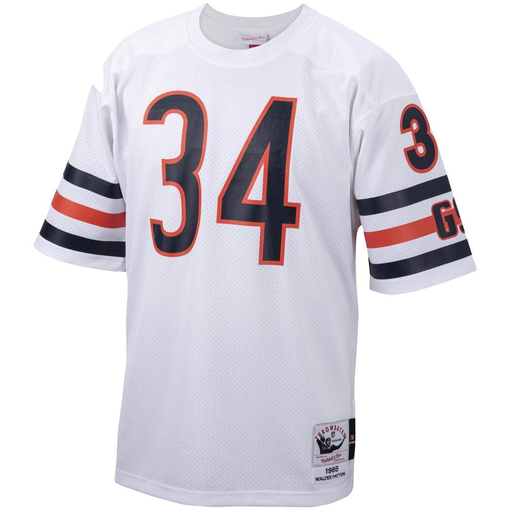 Chicago Bears 1985 Walter Payton Mitchell & Ness White Authentic Throwback Retired Player Jersey product image 5, provided