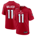 Atlanta Falcons Jalon Walker Nike Red Game Jersey product image 1, provided for visual reference and product detail review