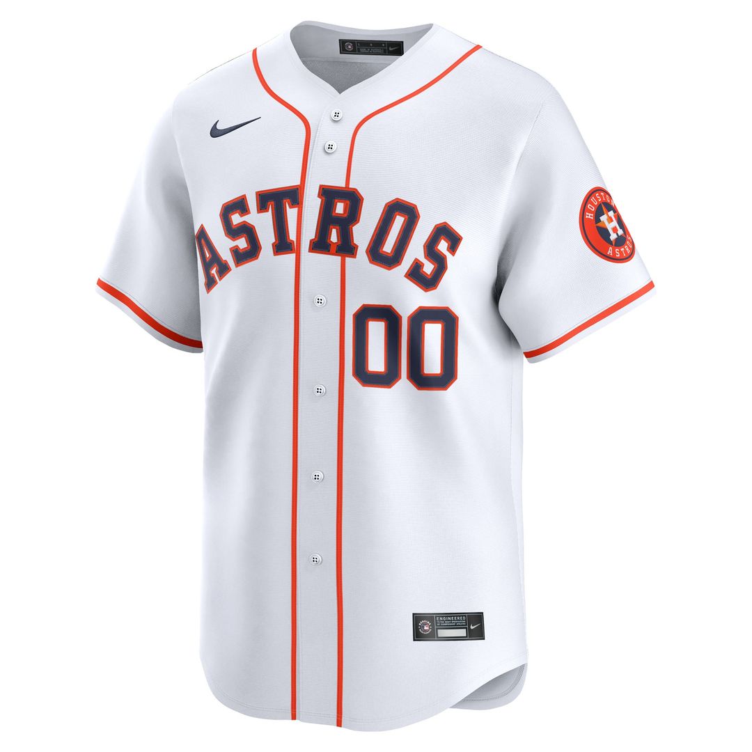 Houston Astros Nike White Home Limited Pick-A-Player Retired Roster Jersey product image 2, provided for visual reference