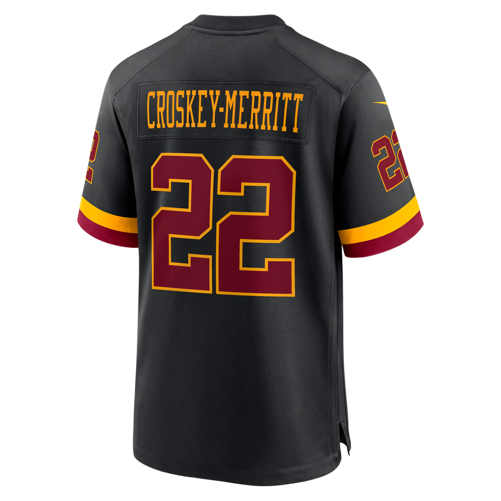Washington Commanders Jacory Croskey-Merritt Nike Burgundy Game Jersey product image 23, provided for visual reference and