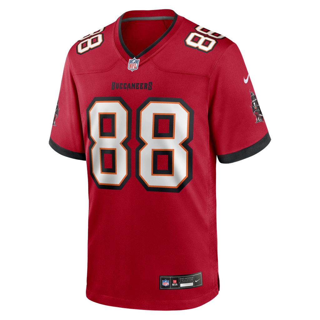 Tampa Bay Buccaneers Cade Otton Nike Orange Alternate Game Jersey product image 14, provided for visual reference and