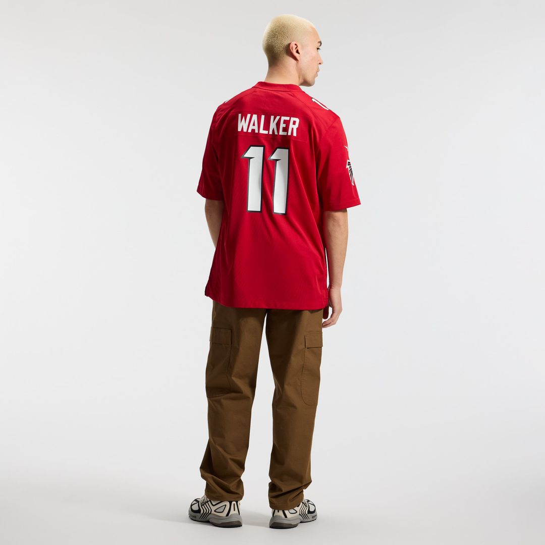 Atlanta Falcons Jalon Walker Nike Red Game Jersey product image 18, provided for visual reference and product detail review