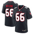 Houston Texans Keylan Rutledge Nike Navy Team Game Jersey product image 1, provided for visual reference and product detail