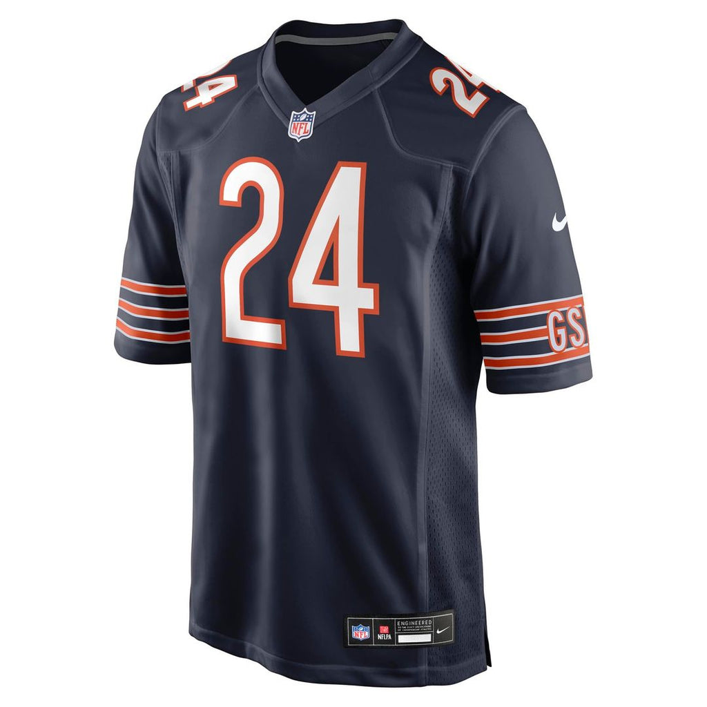 Chicago Bears Malik Muhammad Nike Navy Team Game Jersey product image 4, provided for visual reference and product detail