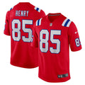 New England Patriots Hunter Henry Nike Red Game Alternate Jersey product image 1, provided for visual reference and product