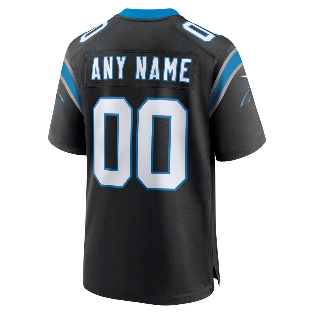 Carolina Panthers Nike Black Custom Game Jersey product image 9, provided for visual reference and product detail review