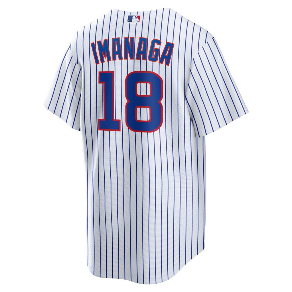 Chicago Cubs Shota Imanaga Nike White Home Replica Jersey product image 3, provided for visual reference and product detail