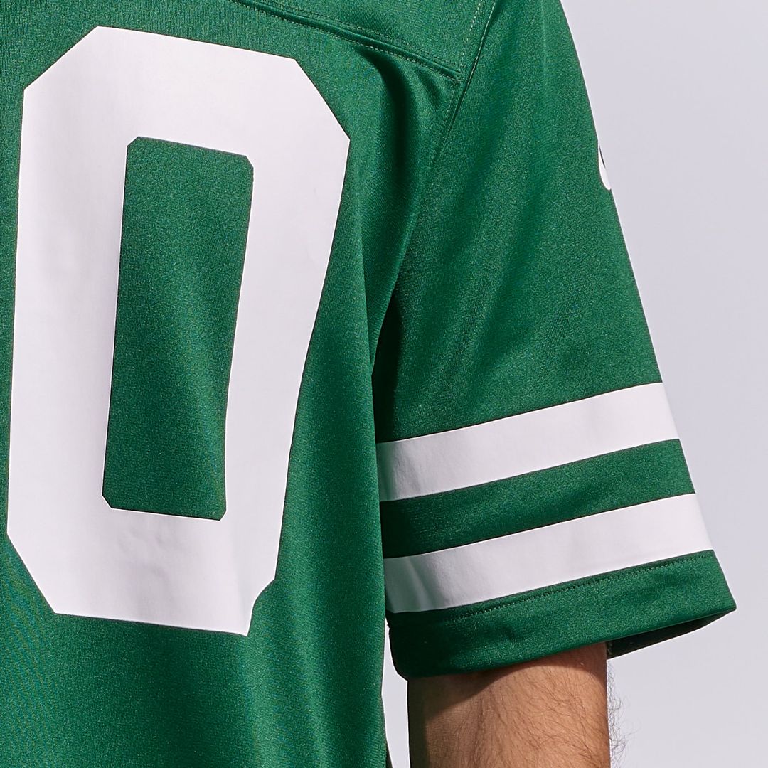 New York Jets Breece Hall Nike Legacy White Game Jersey product image 18, provided for visual reference and product detail