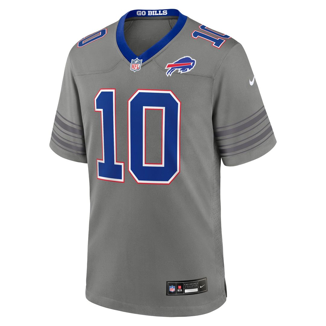 Buffalo Bills Khalil Shakir Nike Royal Game Jersey product image 18, provided for visual reference and product detail review