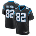 Carolina Panthers Tommy Tremble Nike Black Team Game Jersey product image 1, provided for visual reference and product