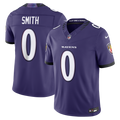 Baltimore Ravens Roquan Smith Nike Purple Team Vapor F.U.S.E. Stitched Limited Jersey product image 1, provided for visual