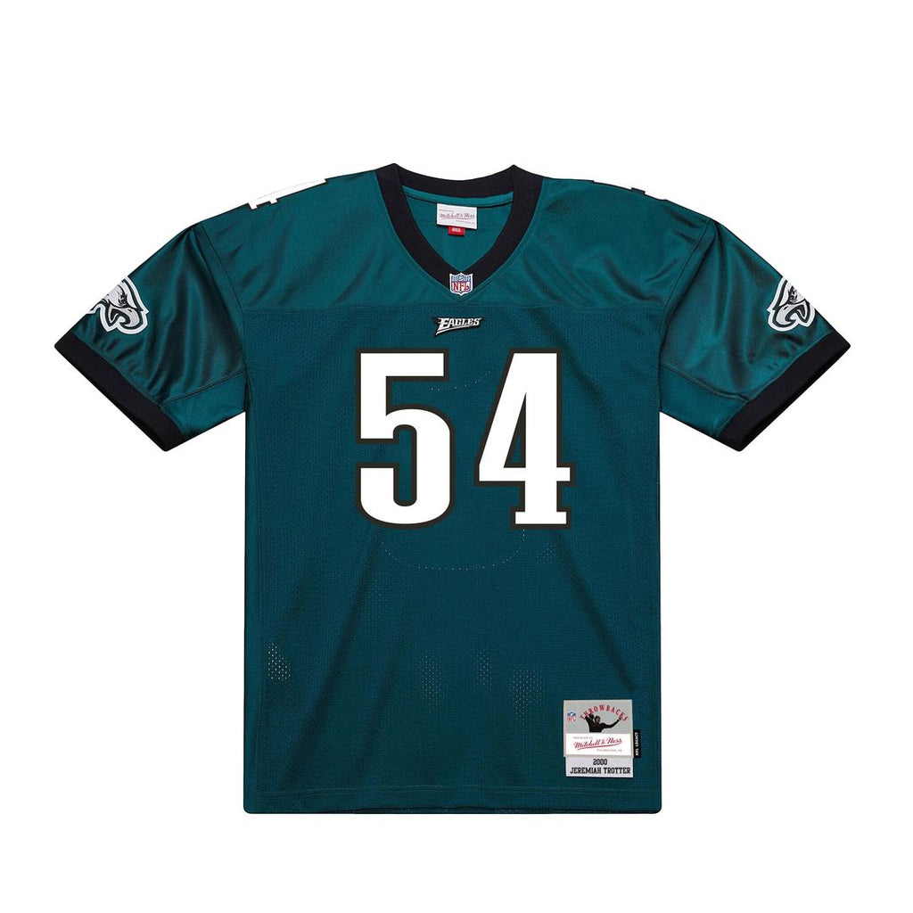 Philadelphia Eagles Jeremiah Trotter Mitchell & Ness Green 2000 Legacy Throwback Replica Jersey product image 2, provided