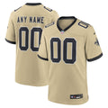 New Orleans Saints Nike Gold Gameday Golds Alternate Custom Game Jersey product image 1, provided for visual reference and