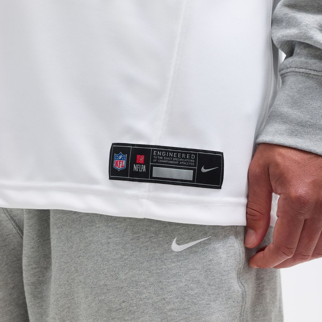 Minnesota Vikings Justin Jefferson Nike White Alternate Vapor F.U.S.E. Limited Jersey product image 9, provided for visual