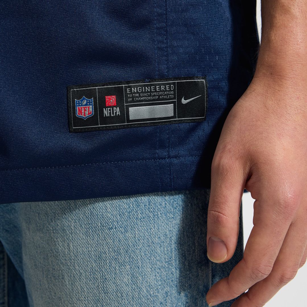 Dallas Cowboys Javonte Williams Nike Navy Alternate Game Jersey product image 21, provided for visual reference and product