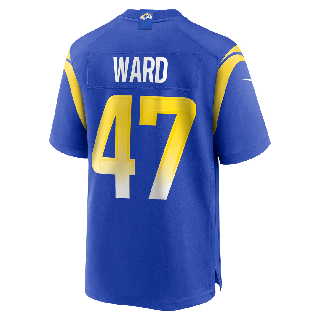 Los Angeles Rams Alex Ward Nike Royal Home Game Jersey product image 3, provided for visual reference and product detail