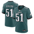 Philadelphia Eagles Cam Jurgens Nike Midnight Green Team Game Jersey product image 1, provided for visual reference and