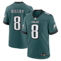 Philadelphia Eagles Tank Bigsby Nike Midnight Green Team Game Jersey product image 1, provided for visual reference and