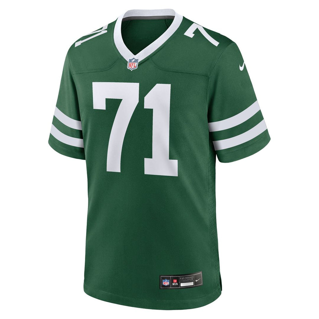 New York Jets Josh Myers Nike Legacy Green Team Game Jersey product image 2, provided for visual reference and product