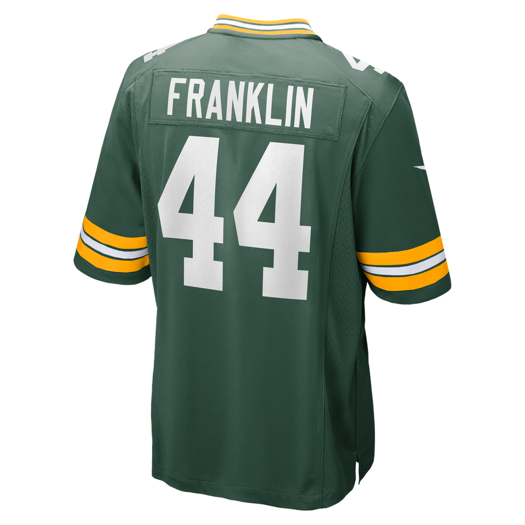 Green Bay Packers Zaire Franklin Nike Green Game Jersey product image 3, provided for visual reference and product detail