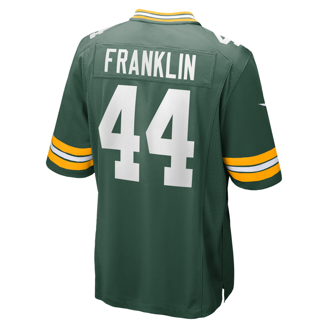 Green Bay Packers Zaire Franklin Nike Green Game Jersey product image 3, provided for visual reference and product detail