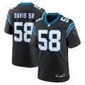 Carolina Panthers Thomas Davis Sr. Nike Black Team Retired Game Jersey product image 1, provided for visual reference and