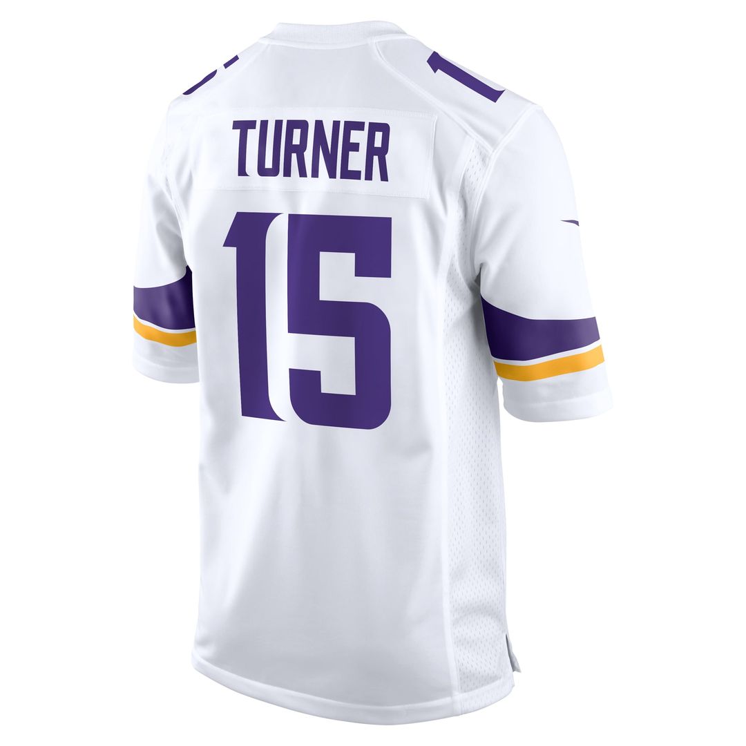 Minnesota Vikings Dallas Turner Nike Purple Alternate Game Jersey product image 15, provided for visual reference and
