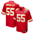 Kansas City Chiefs Omarr Norman-Lott Nike Red Team Game Jersey product image 1, provided for visual reference and product