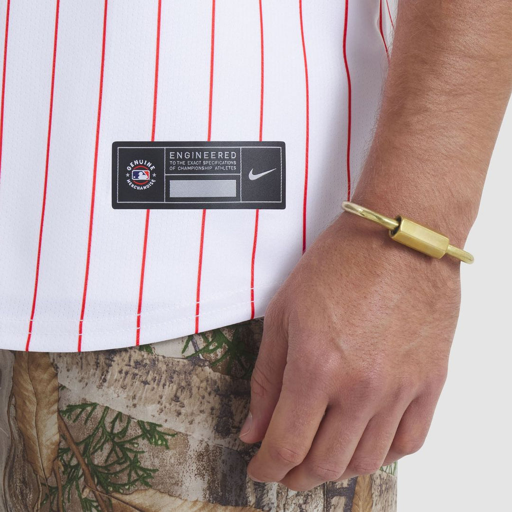 Philadelphia Phillies Bryce Harper Nike White Home Limited Player Jersey product image 19, provided for visual reference and