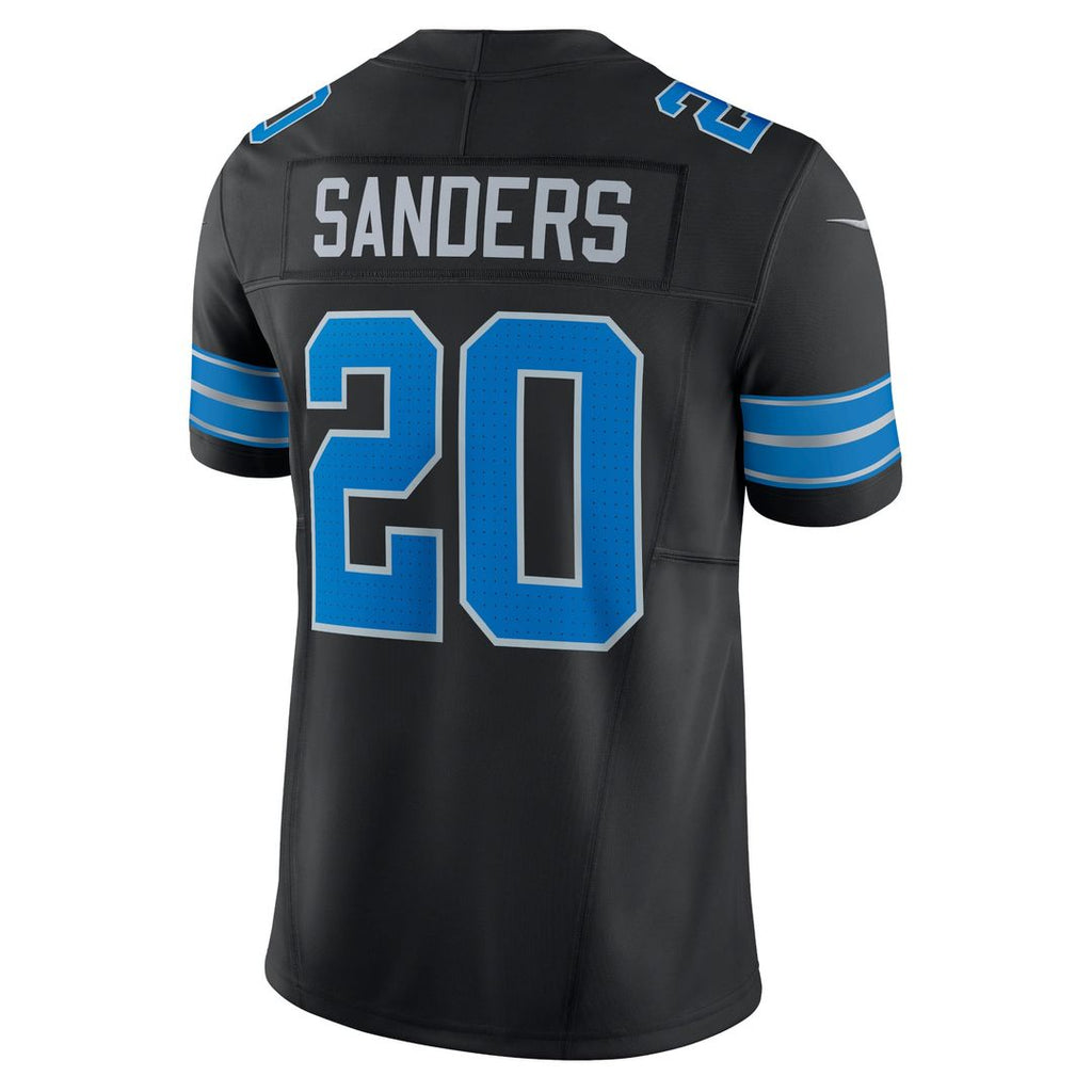 Detroit Lions Barry Sanders Nike Blue Vapor F.U.S.E. Limited Jersey product image 9, provided for visual reference and