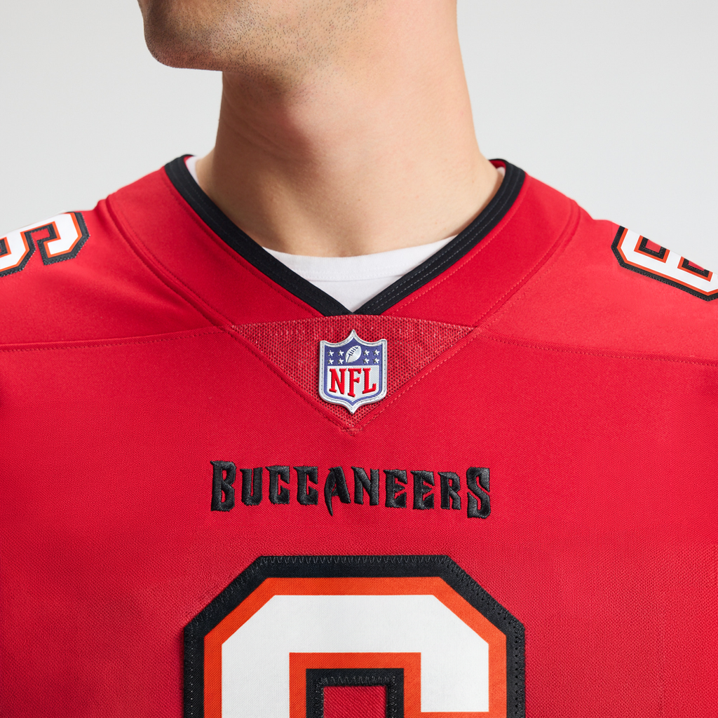 Tampa Bay Buccaneers Baker Mayfield Nike Red Vapor Untouchable Limited Jersey product image 8, provided for visual reference