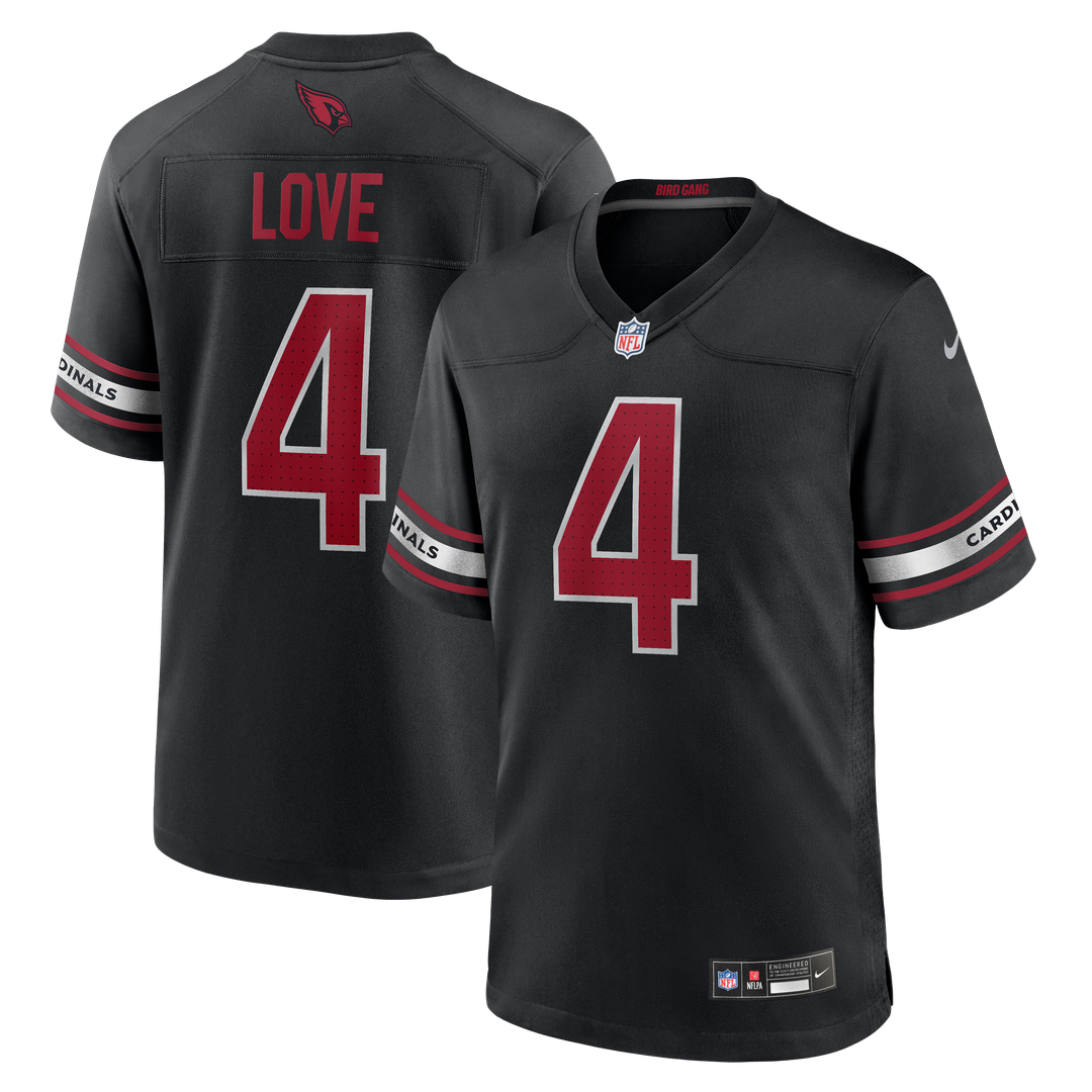 Arizona Cardinals Jeremiyah Love Nike White Game Player Jersey product image 13, provided for visual reference and product