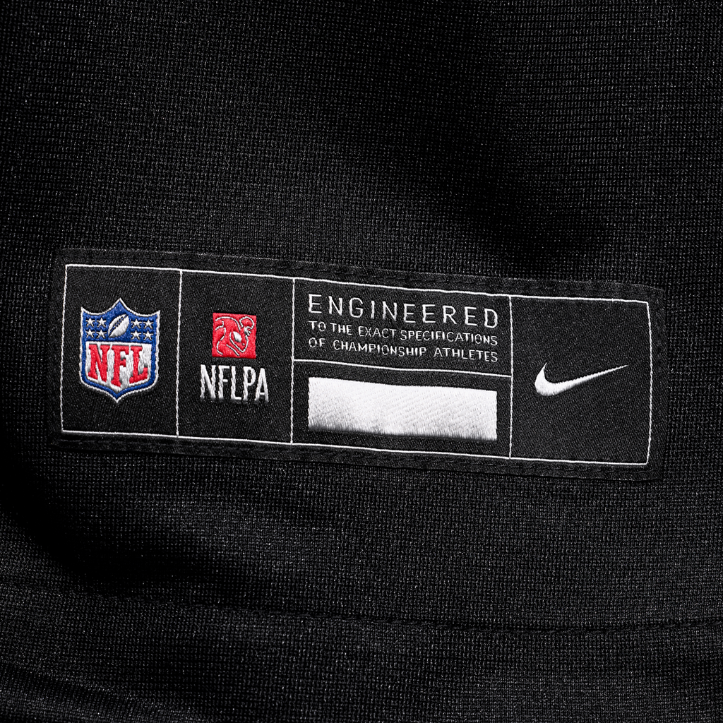 Washington Commanders Jayden Daniels Nike Black Alternate Game Player Jersey product image 6, provided for visual reference