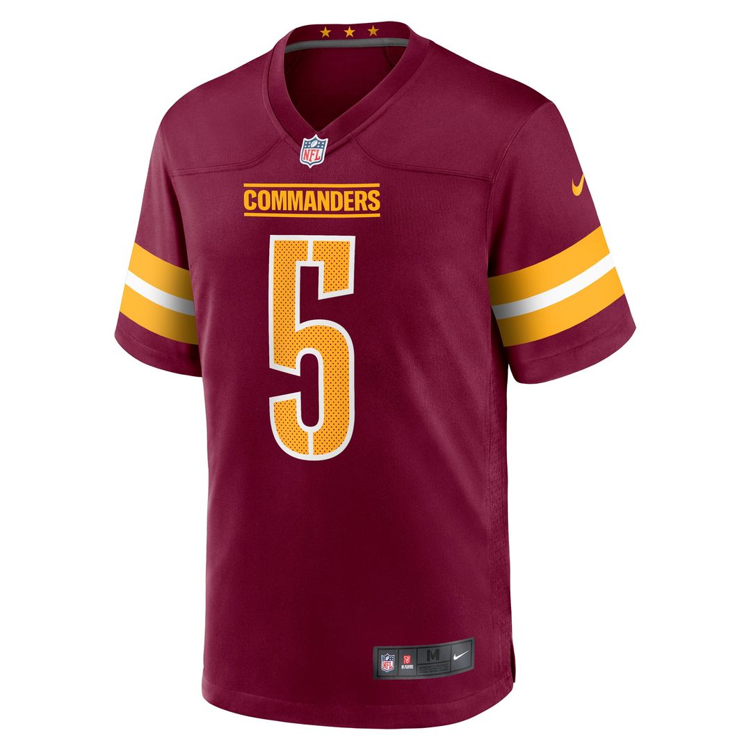 Washington Commanders Jayden Daniels Nike White Player Game Jersey product image 16, provided for visual reference and