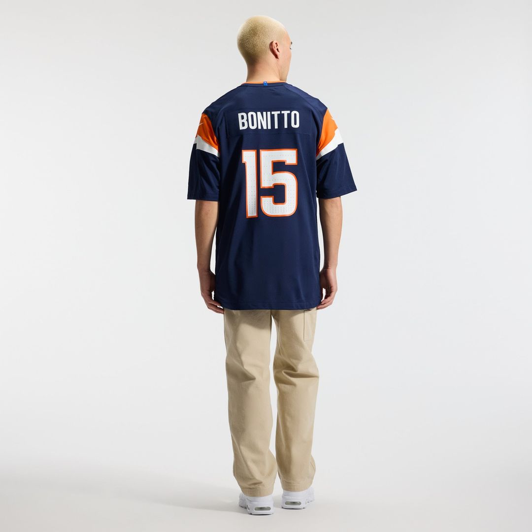 Denver Broncos Nik Bonitto Nike Orange Team Game Jersey product image 21, provided for visual reference and product detail