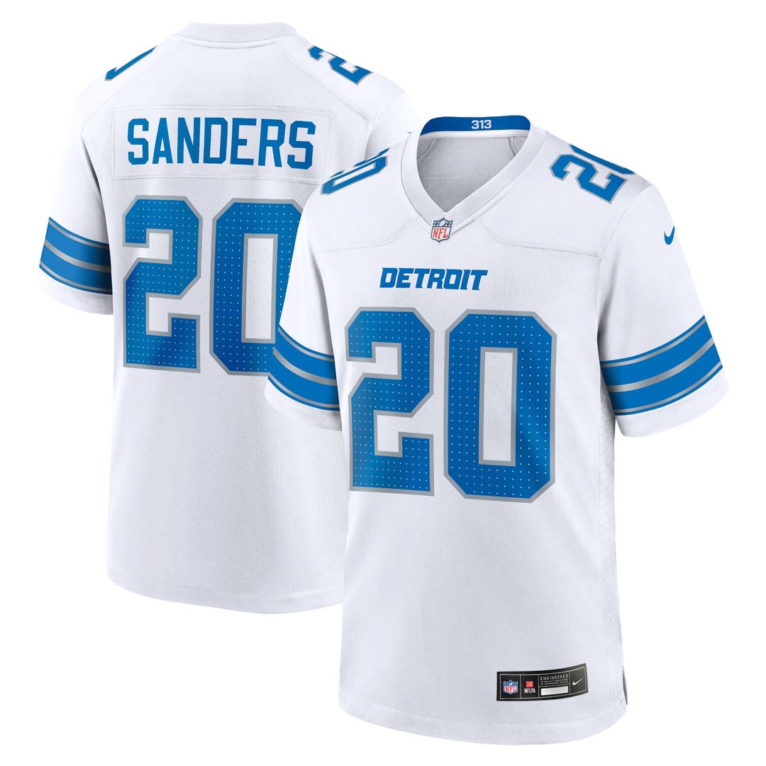 Detroit Lions Barry Sanders Nike Black 2nd Alternate Retired Player Game Jersey product image 21, provided for visual