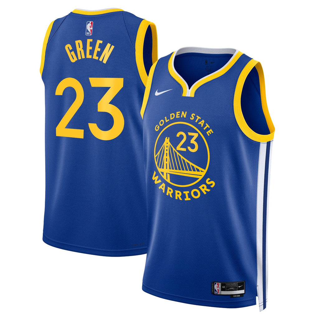 Golden State Warriors Nike Icon Edition Swingman Jersey - Royal - Draymond Green - Unisex product image 1, provided for