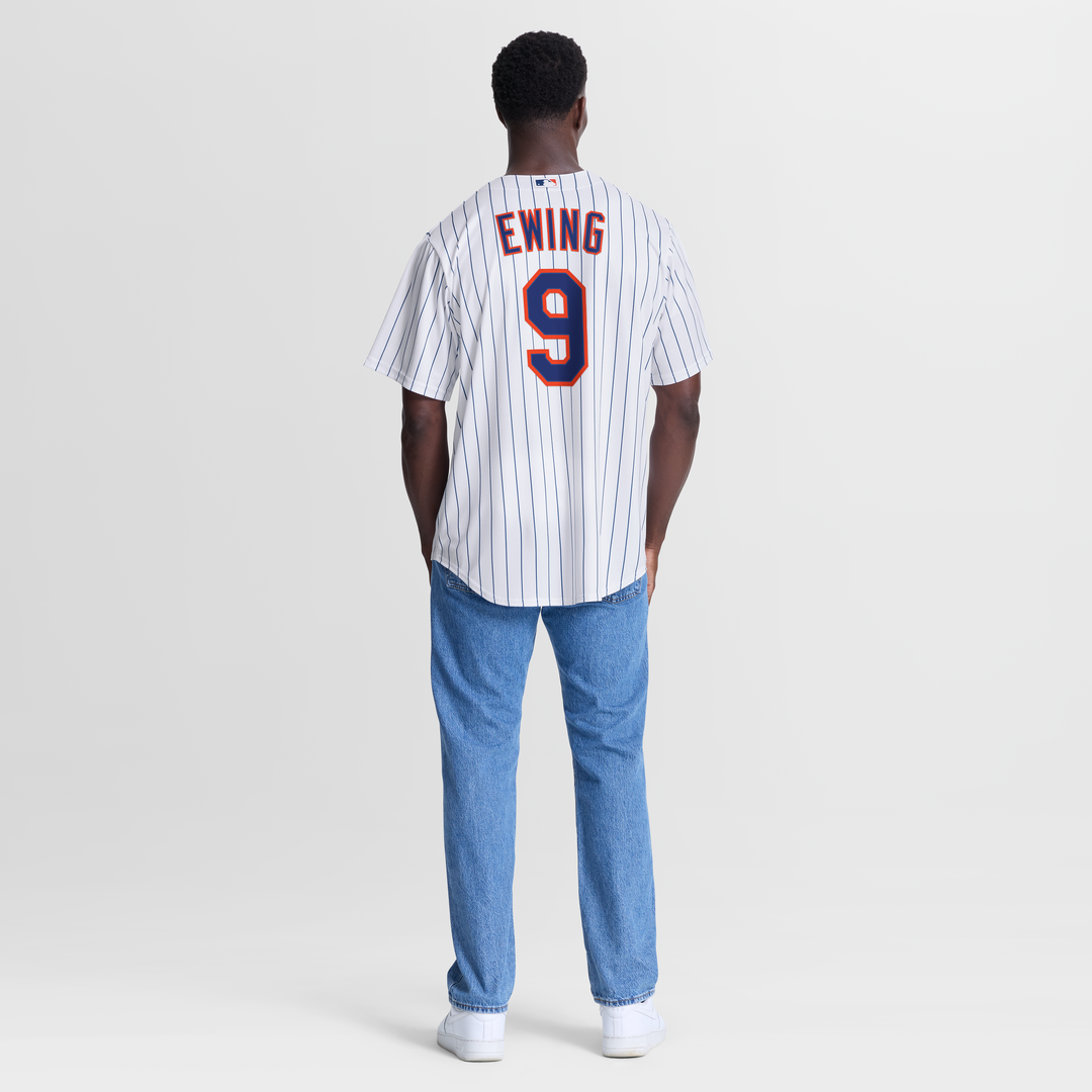 New York Mets AJ Ewing Nike White Home Replica Jersey product image 3, provided for visual reference and product detail