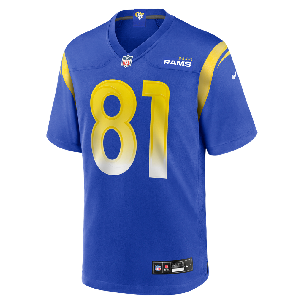Los Angeles Rams Torry Holt Nike Royal Game Retired Player Jersey product image 2, provided for visual reference and product