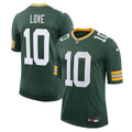 Green Bay Packers Jordan Love Nike Green Team Vapor Untouchable Limited Jersey product image 1, provided for visual