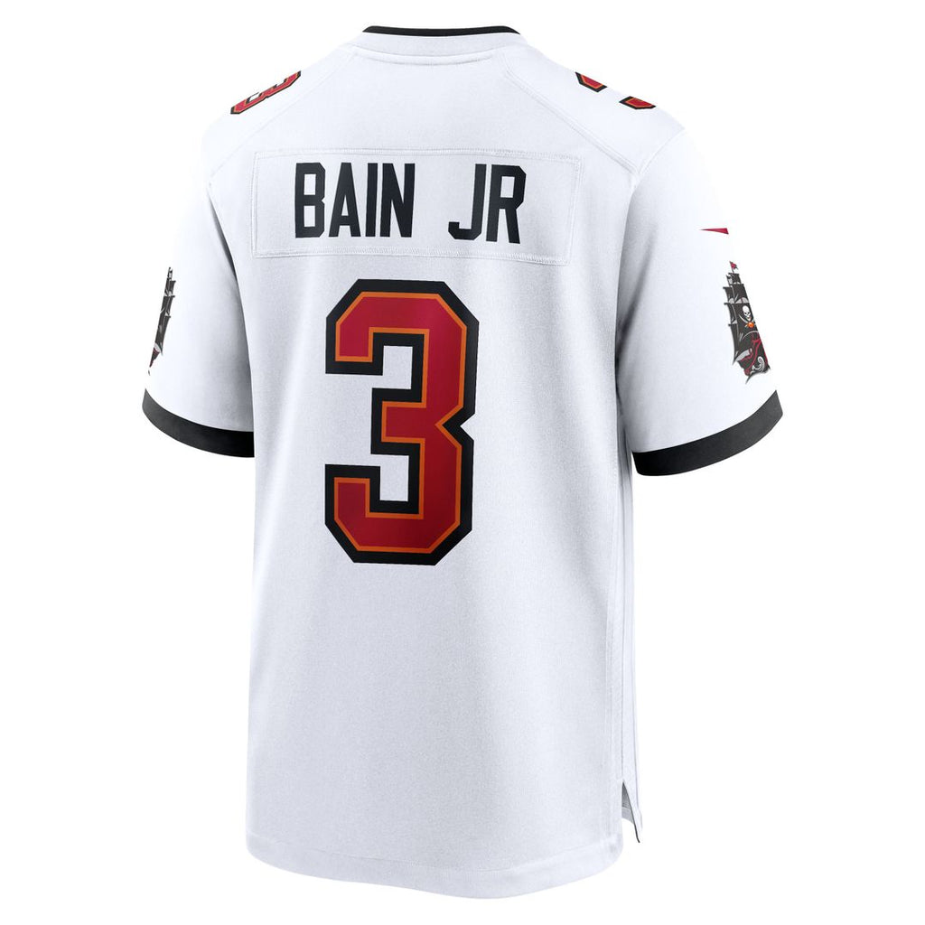 Tampa Bay Buccaneers Rueben Bain Jr. Nike White Game Jersey product image 6, provided for visual reference and product
