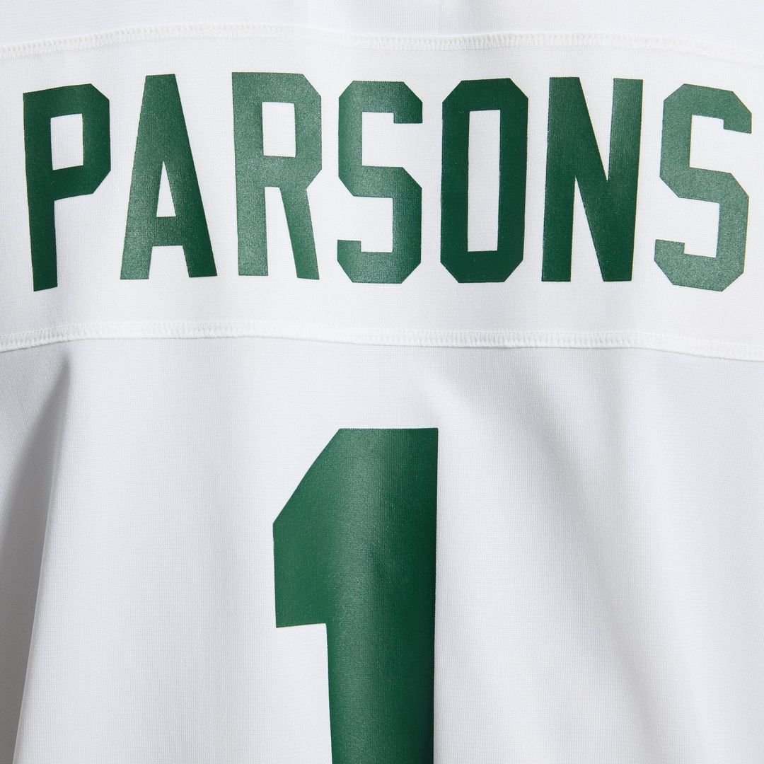 Green Bay Packers Micah Parsons Nike White Game Player Jersey product image 12, provided for visual reference and product