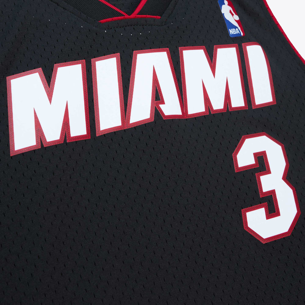 Miami Heat NBA Dwyane Wade 2012 Road Hardwood Classics Swingman Jersey By Mitchell & Ness product image 5, provided for
