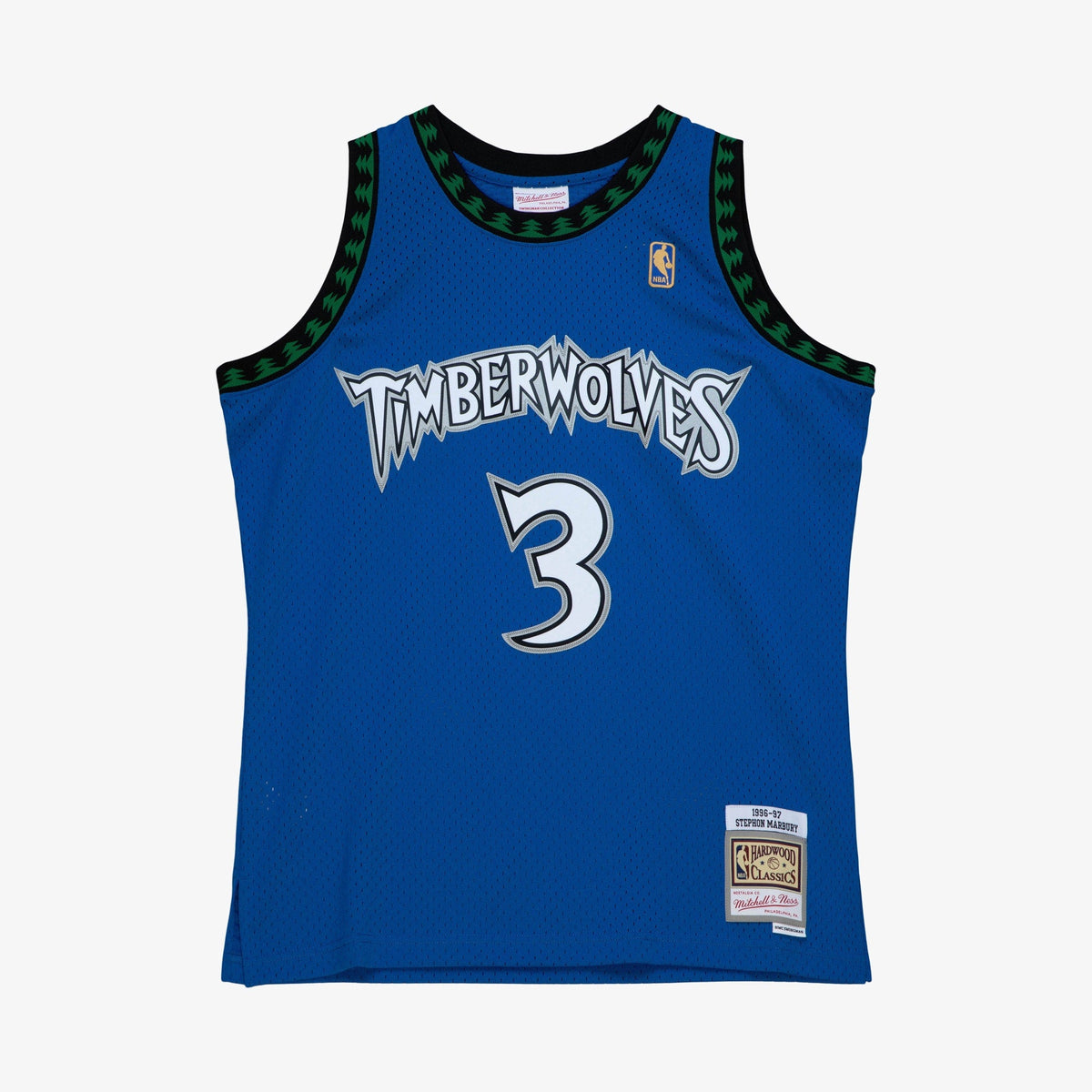 Minnesota Timberwolves Stephon Marbury Mitchell & Ness Alternate Swingman Jersey product image 3, provided for visual