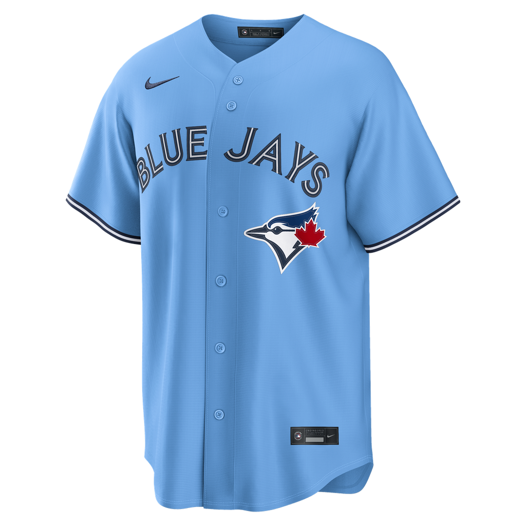 Toronto Blue Jays Vladimir Guerrero Jr. Nike Light Blue Replica Jersey product image 5, provided for visual reference and