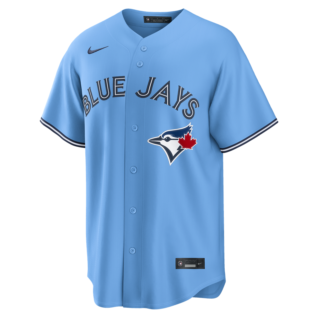 Toronto Blue Jays Vladimir Guerrero Jr. Nike Light Blue Replica Jersey product image 5, provided for visual reference and