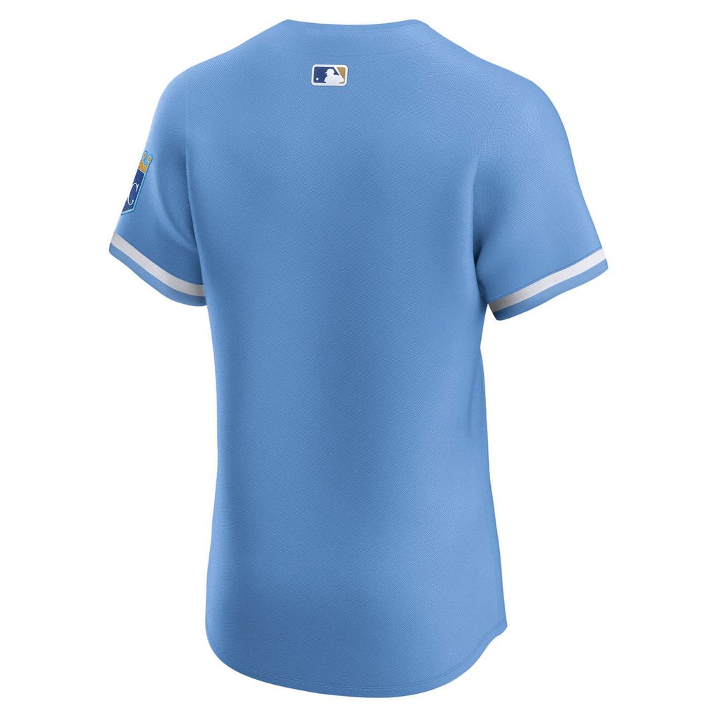 Kansas City Royals Nike White Home Elite Jersey product image 12, provided for visual reference and product detail review
